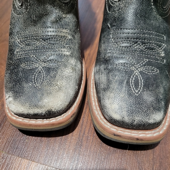 Smokey Mountain girls cowboy boots size 11.5 black - Picture 6 of 6